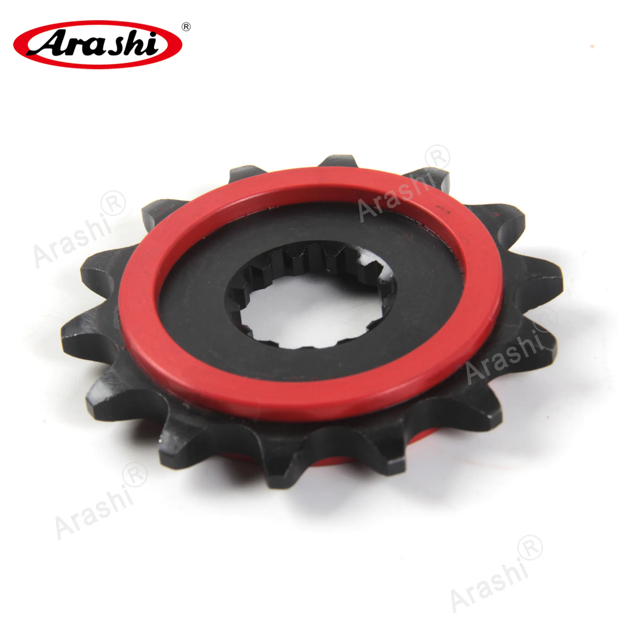 Arashi 14T 520 Rubber Cushioned Front Sprocket For YAMAHA MT-25 MT25 2016 2017 2018 Chain Sprockets