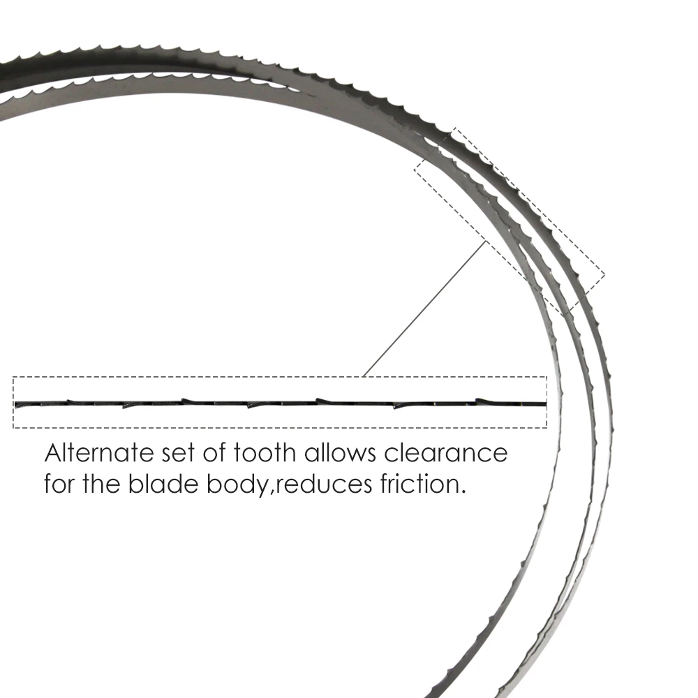 TASP 2pcs Bandsaw Blade 1425 x 6.35 x 0.35mm for 8\