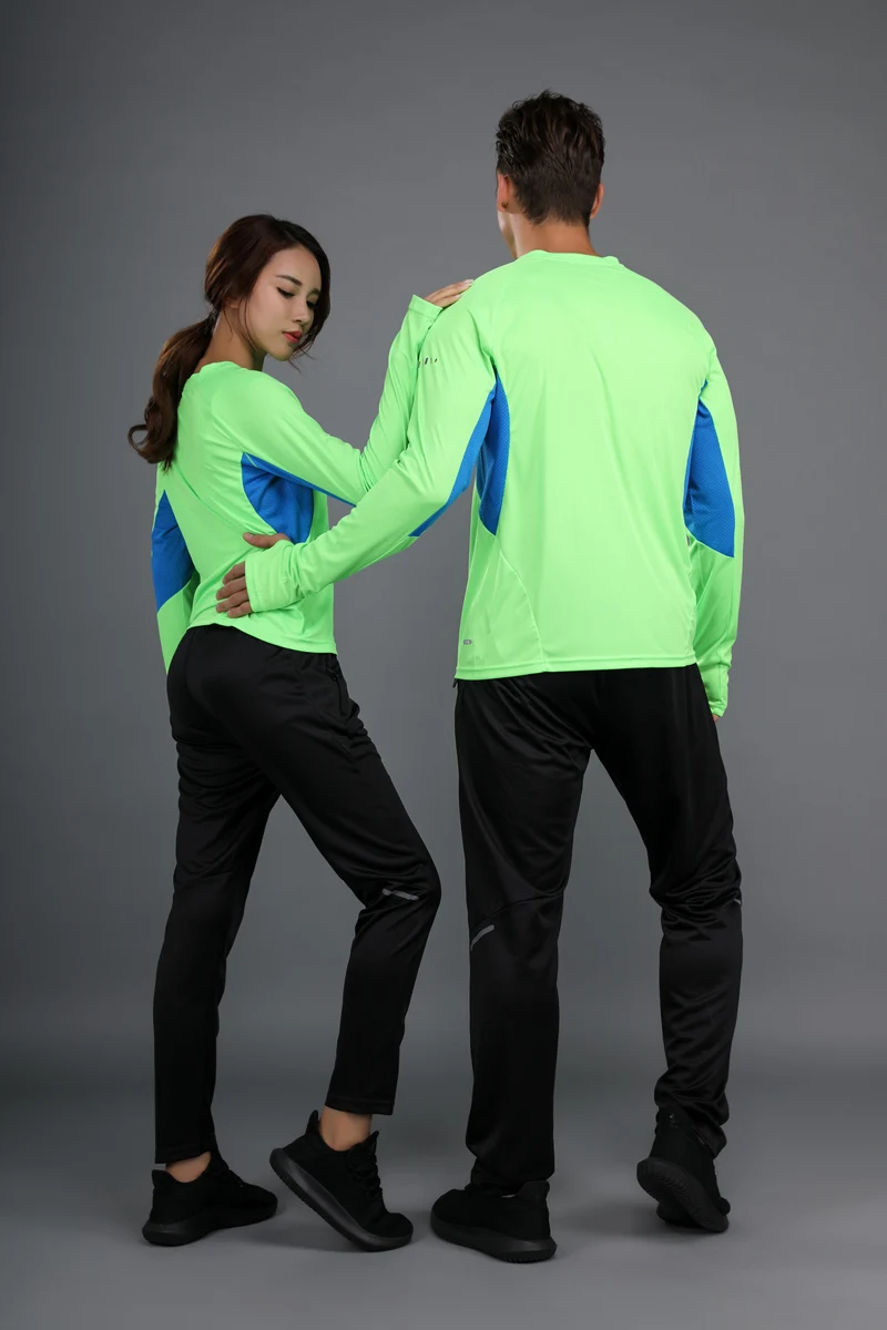 Men Women Long Sleeve Shirts Rashgard Bodybuilding Breathable Sport Shirt Running T-shirt Fitness Dry Fit Gym exercise T Shirt