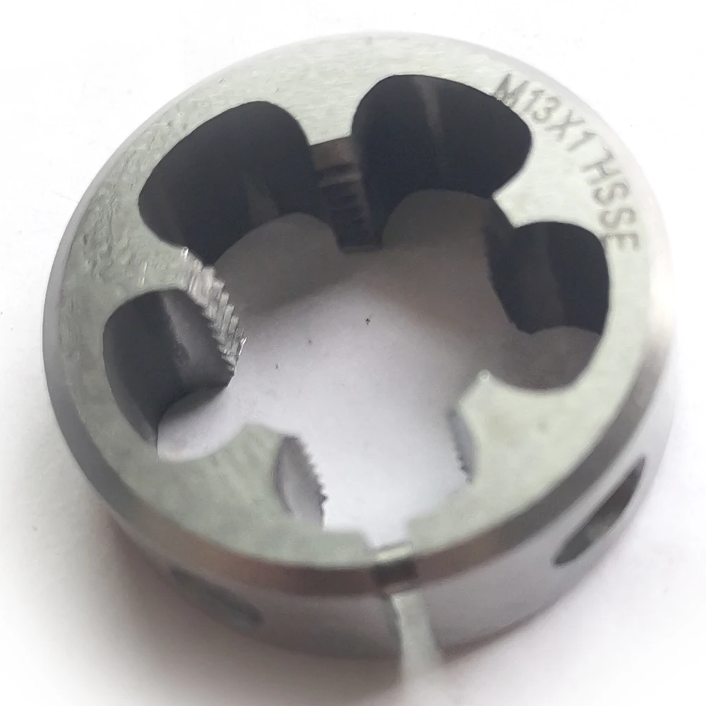 Imagem -02 - Divisão Redonda da Linha Métrica de Hsse Morre Hss-co os Dados Ajustáveis M13 M14 M15 M16 M17 M18 M20 da Linha Fina para o Corte de Aço Inoxidável a