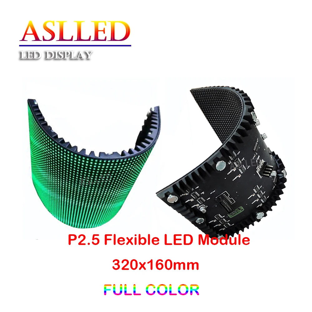 Led 보드 실내 P2.5 320x160mm 유연한 LED 모듈 비디오 패널 128x64 픽셀 SMD2121 1/32S 풀 컬러 LED 디스플레이 D15 WiFi