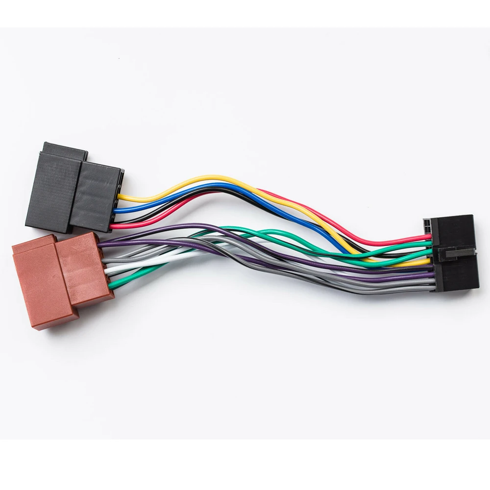 Adaptador universal para rádio automotivo, cabo com 20 pinos, para aeg, estéreo, prology audio