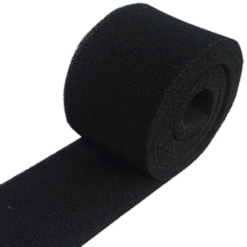 3~20mm Activated carbon filter cotton primary air filter sponge activated carbon honeycomb filter net black polyurethane foam