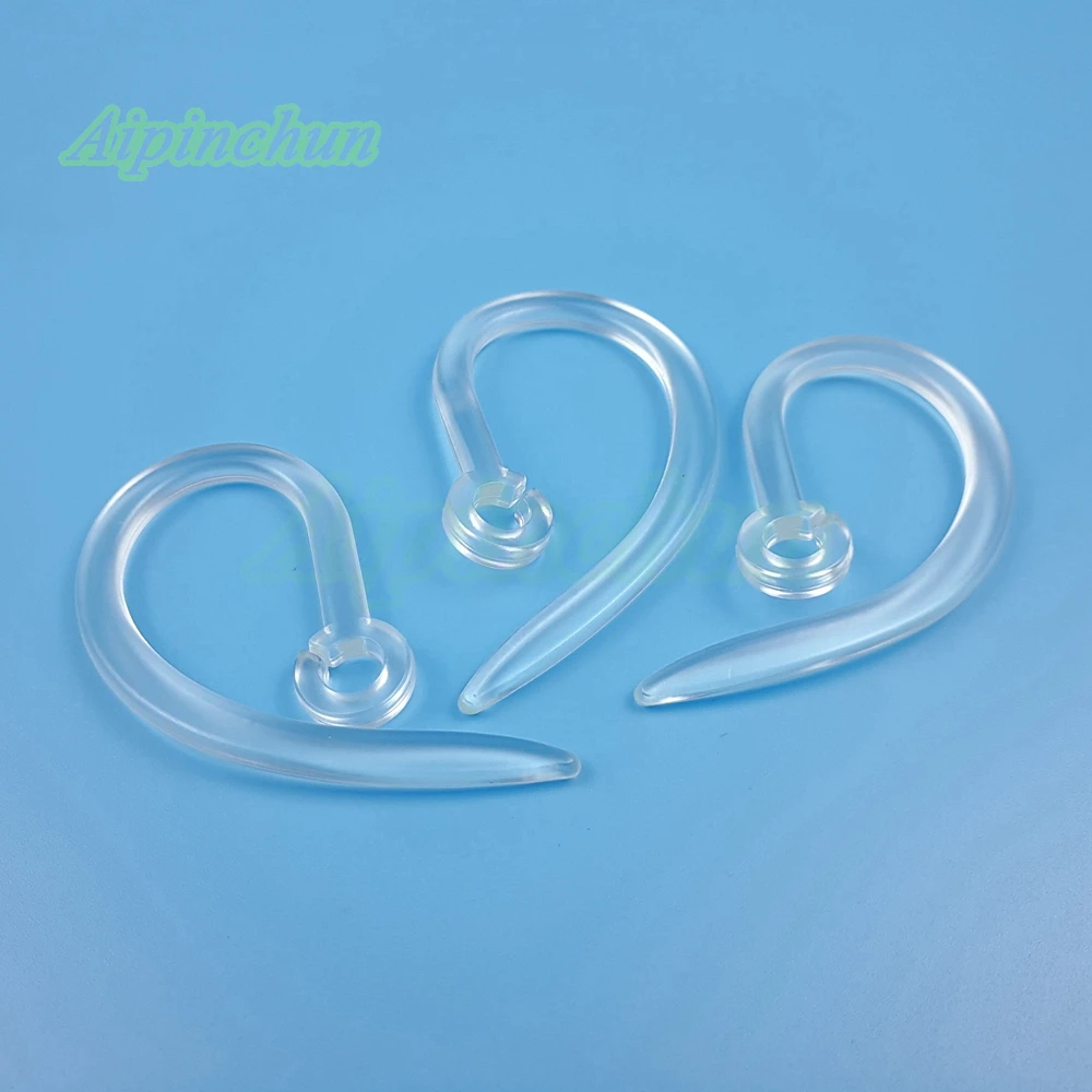 3Pcs Silicone Ear Hook Fit For Bluetooth-Compatible Headphone Receiver Clip Clamp Holder Earhook Diameter 6mm 7mm 8mm 9mm 10mm