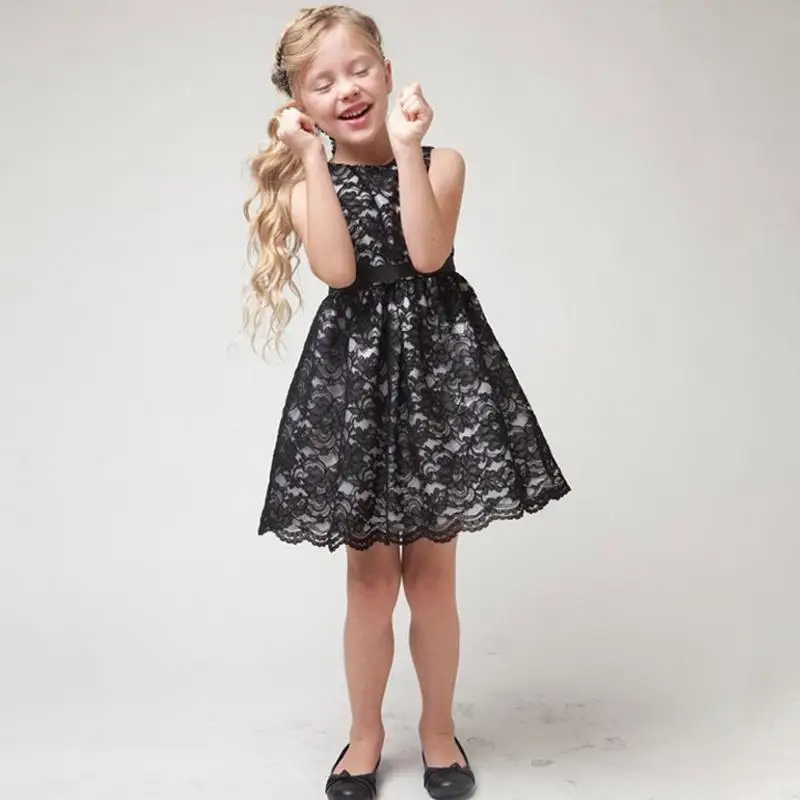 Summer High Quality Children Clothes Teenager Kids Dress for Girls Age 2-12 Beautiful Lace Flower Dress White Baby Girls Gown Summer High Quality Children Clothes Teenager Kids Dress for Girls Age 2-12 Beautiful Lace Flower Dress White Baby Girls Gown