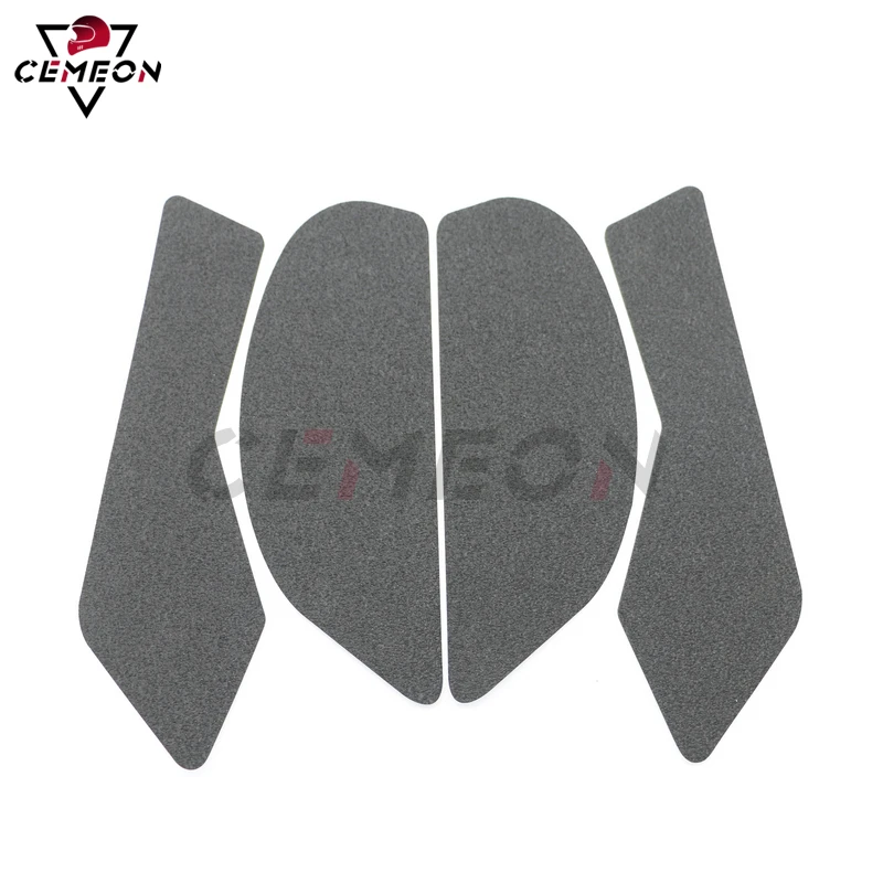 Motorcycle Fuel Tank 3M Rubber Traction Pad Anti-skid Protection Sticker Knee Grip Side Decal Kawasaki Z900 2017-2020