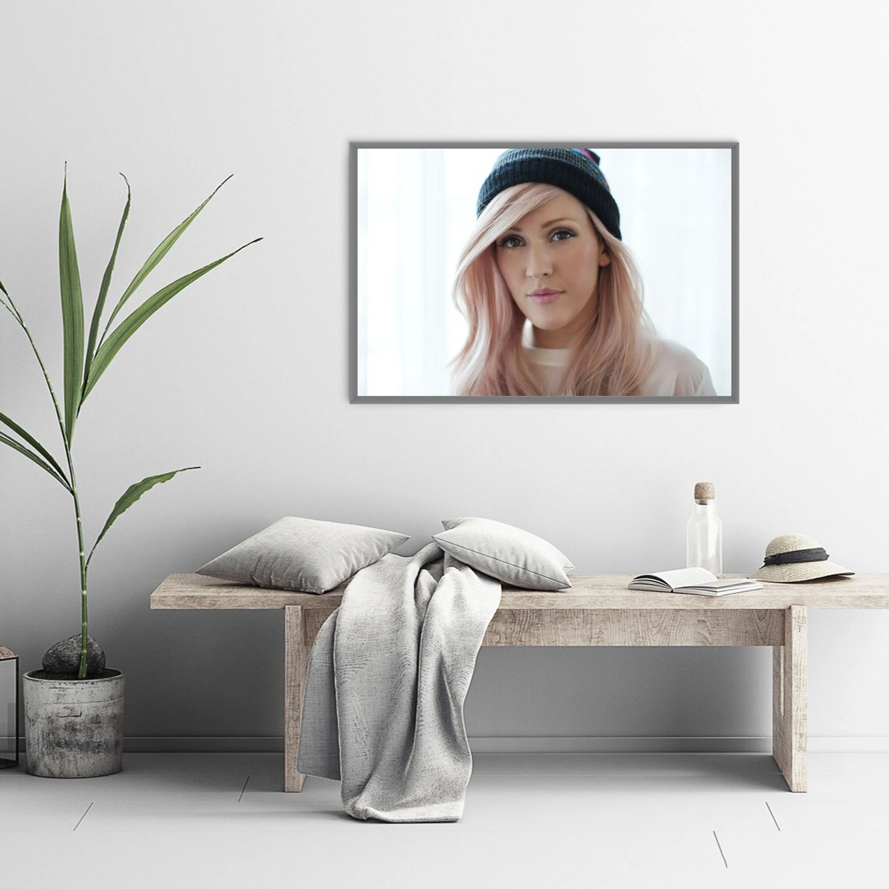 Ellie Goulding Poster Star Music Album Print Canvas Poster Home Decoration Wall Painting (No Frame)