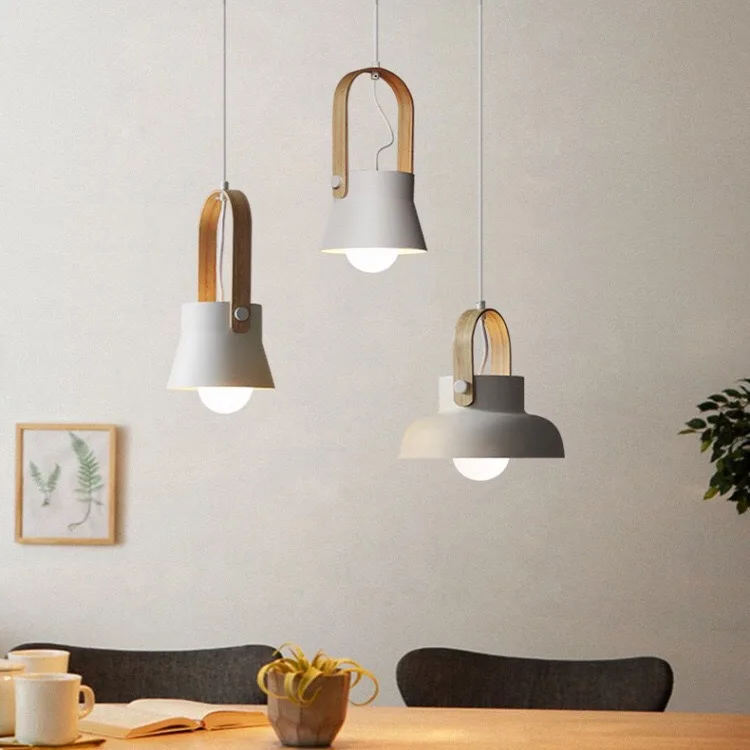 

Nordic Simple Restaurant Pendant Lights Industrial Style Retro Study Pendant Lamp Creative Led Loft Lamp Dining Room Lights