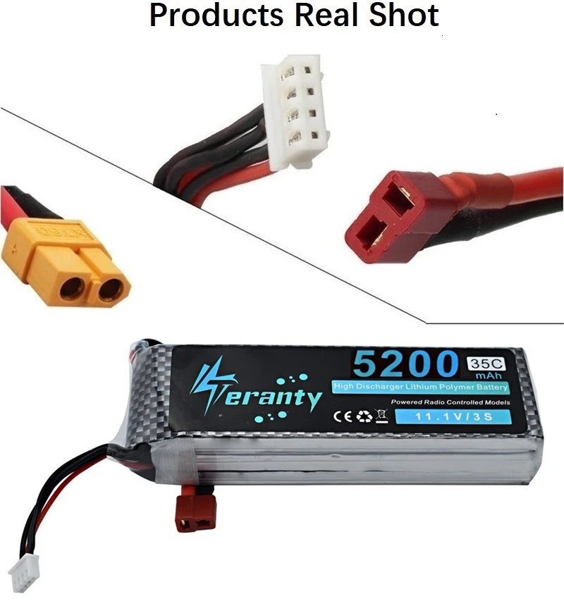 Аккумулятор 3S Lipo 11,1 В 1500 мАч 2200 мАч 3300 мАч 4200 мАч 5200 мАч 10800 мАч аккумулятор для радиоуправляемой машинки/самолета/вертолета 11,1 В