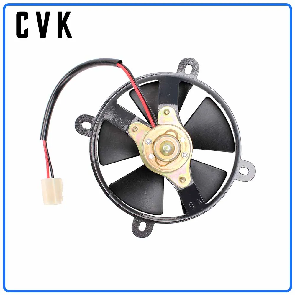 CVK Refit Radiator Fan Water Tank Cooling Fan Assembly For Honda CBR250 MC19 MC22 CBR400 NC23 NC29 VFR400 NC30 RVF NC35