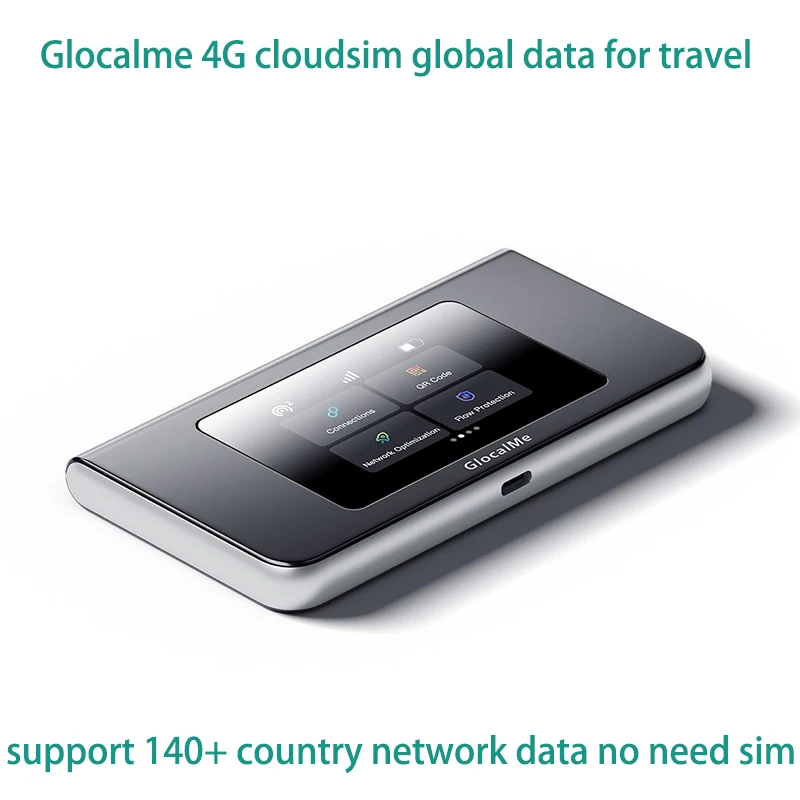 Glocalme mini turbo 4G mobile cloudsim mifi high wifi speed 150Mbps LTE dongle Qualcomm modem suppot 140+ county Mifi