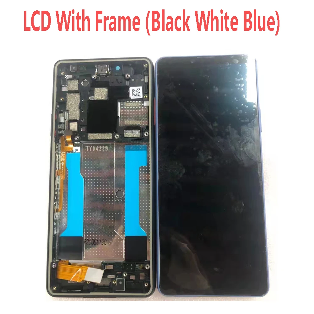 Imagem -06 - Substituição da Tela Táctil do Lcd Conjunto do Digitalizador Painel do Lcd Sony Xperia 10 ii 10ii Xq-au51 Xq-au52