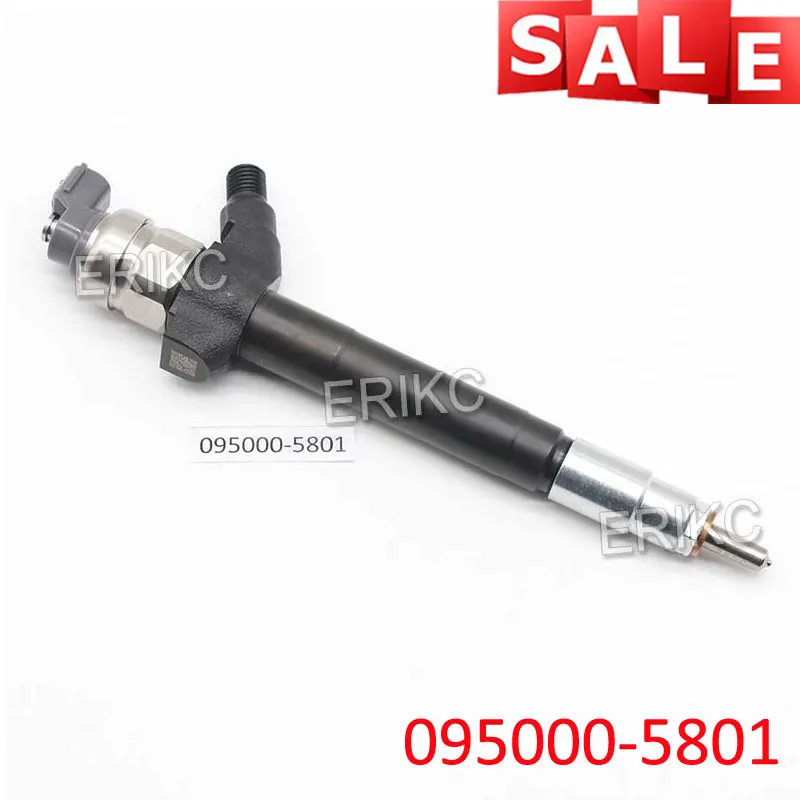 ERIKC 095000-5801 Injector Nozzle Assy 0950005801 6C1Q-9K546-AC Auto Diesel Spare Parts Injection For DENSO 5801 CITROEN Jumper