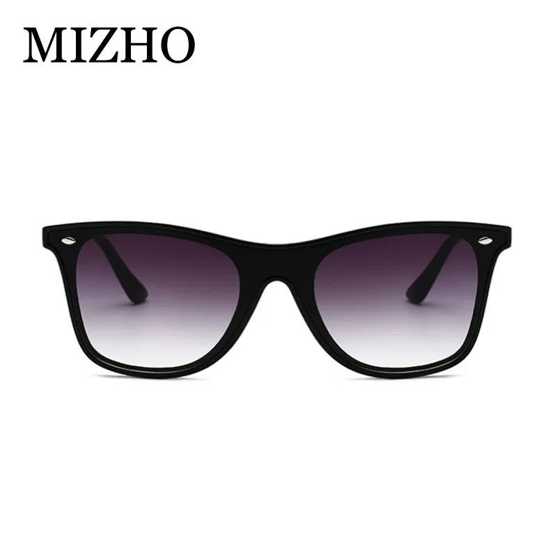 

MIZHO Fashion Mirror Green Protable Square Sunglasses Women Vintage Ladies Quality Gradient Sun glasses Men Brand Designer