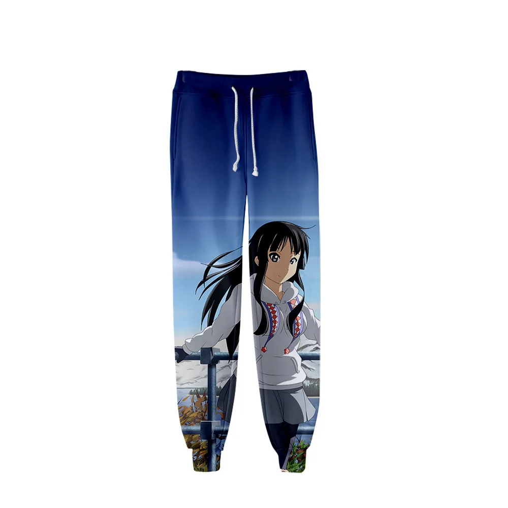 Anime K-ON K Op 3D Joggers Broek Mannen/Vrouwen Casual Broek Hip Hop Joggingbroek Yui Mio Ritsu Tsumugi Azusa cosplay Kostuum