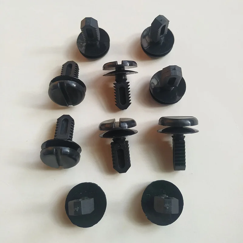 10 قطعة سيارة اندفاعة غطاء التمهيد بطانة تريم كليب السحابات ل BMW 3-سلسلة E30 E36 E93 E46 E60 X3 سيارة كليب 51471945266 #3