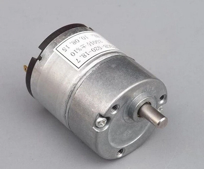 Official iSmaring 33GB-520 DC Motor,12V/350rpm High Speed, metal gear motor for RC smart tank car, Robot etc.