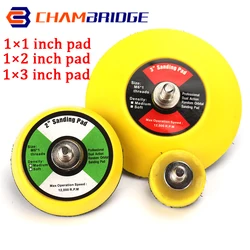 25/50/75mm Back-up Sanding Pad 6mm Shank Hook and Loop Sanding Discs M6 Thread for Polishing Grinding Abrasive Power Tools