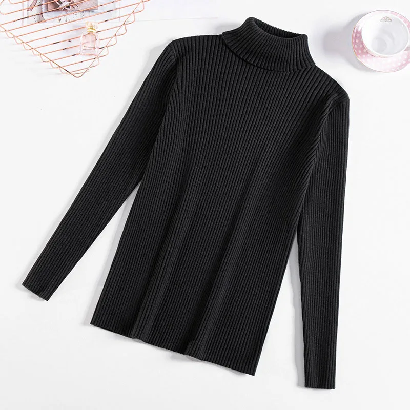 170Kg Plus Size Women\'s Loose Bust 160cm Thick Turtleneck Bottoming Sweater 5XL 6XL 7XL 8XL 9XL 10XL Long Sleeve Knitted Sweater