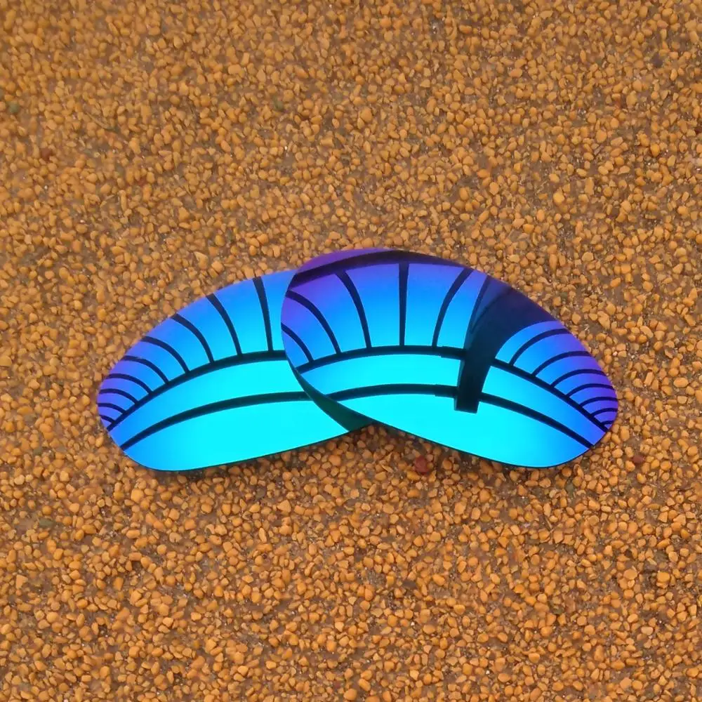 

Ice Blue Mirrored Polarized Replacement Lenses for Oakley Monster Dog Sunglasses Frame 100% UVA & UVB