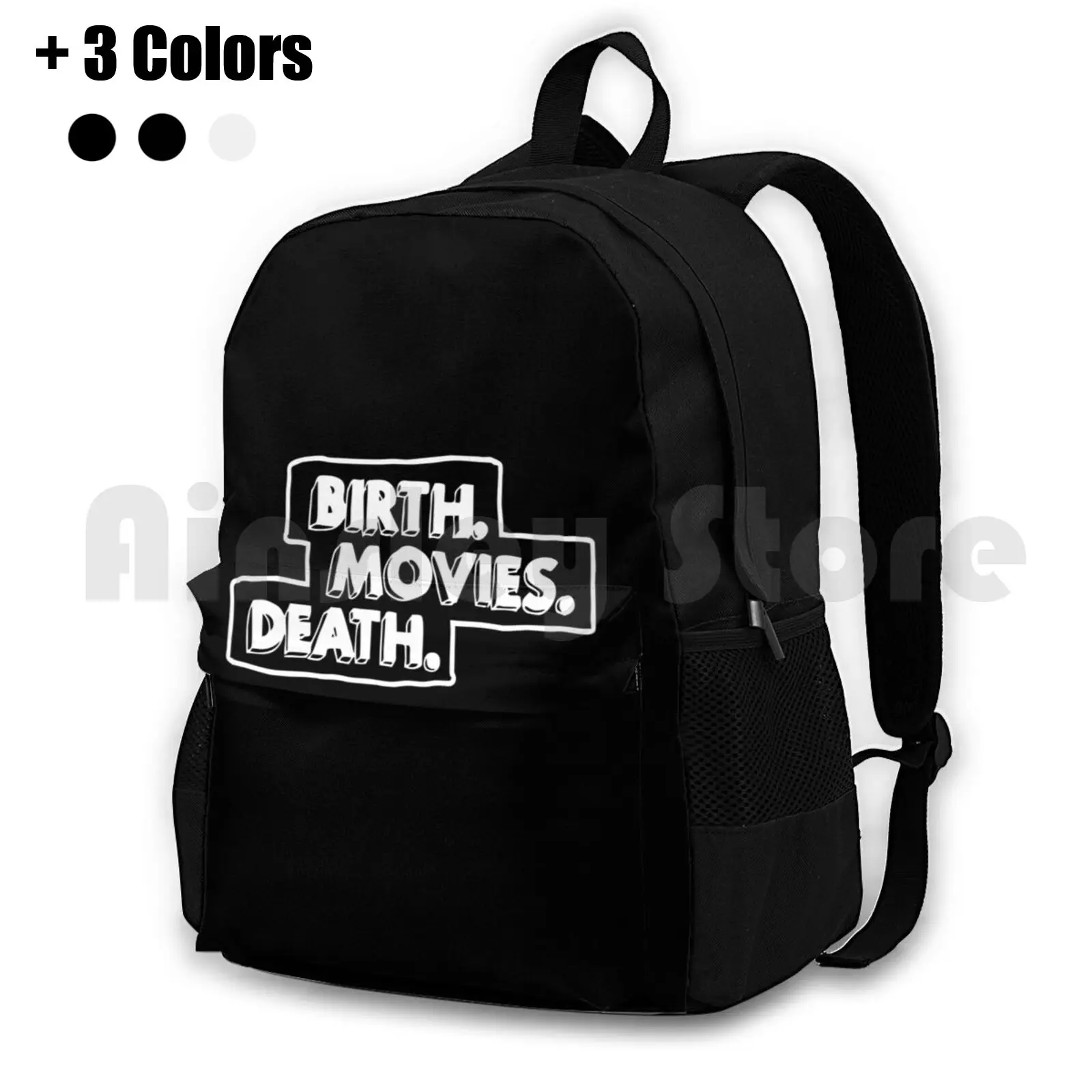 Best Seller Birth Movies Death Merchandise Outdoor Hiking Backpack Waterproof Camping Travel Birth Movies Death Birth Movies