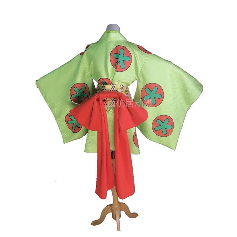 Anime ONE PIECE Carrot Cosplay Costume Wano Country Kyarotto Yukata Cute Kimono  Christmas Halloween Costume For Women