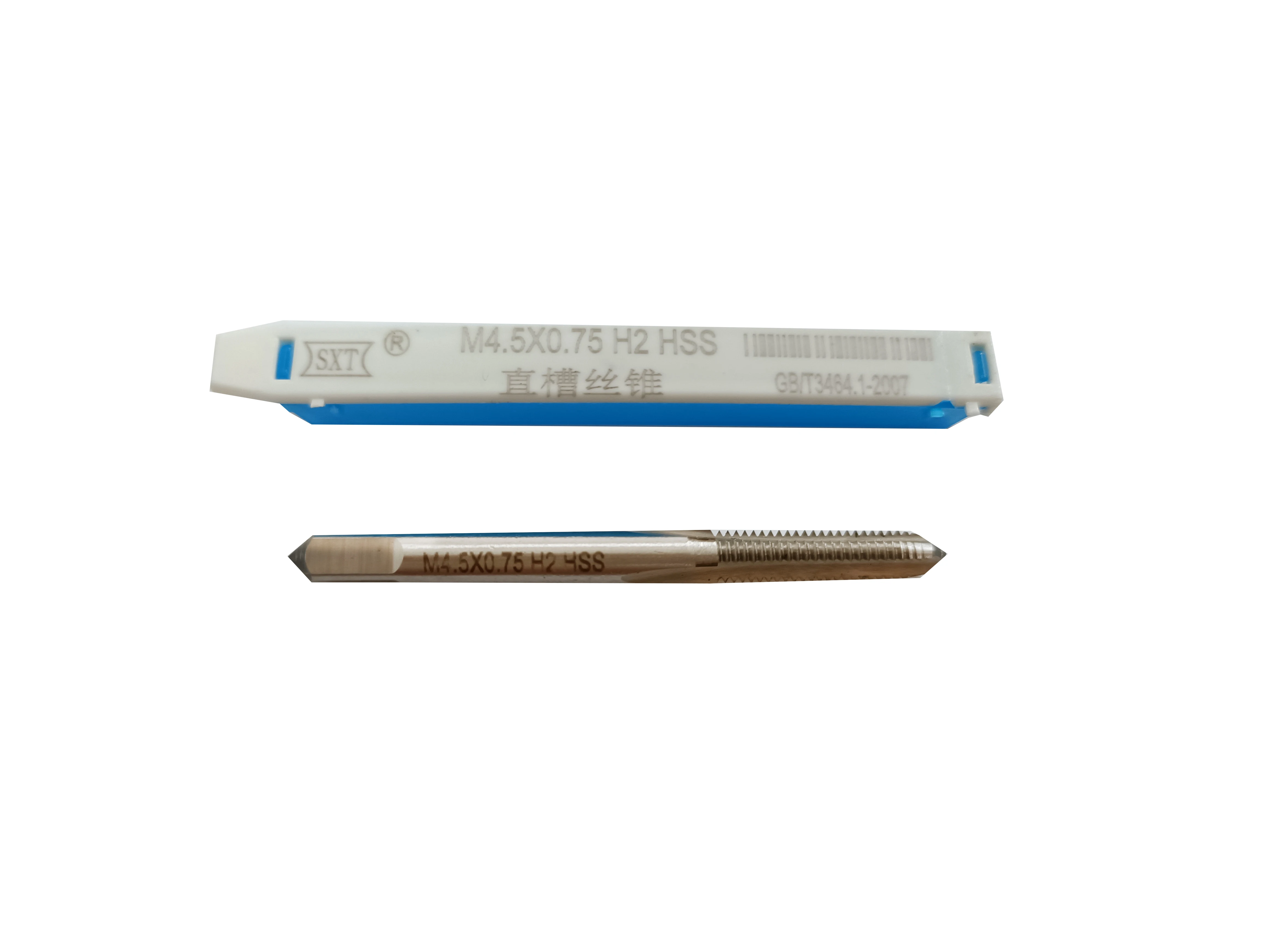 2 pezzi M4.5X0.75 HSS Tap and Die Set mano destra dritto scanalato American Machine Tap utensili manuali