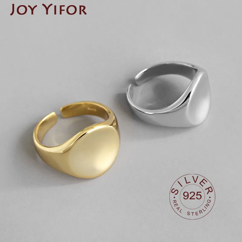 Bijoux-Anillos Retro De Plata De Ley 925 para mujer, joyería antigua De tamaño ajustable, regalo