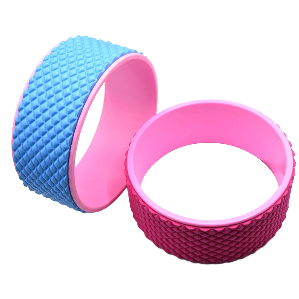 Massage Yoga Wheel Back Training Circle Waist Shaping Bodybuilding Equipment Yoga Circle Bodybuilding Tool Fitness Roller