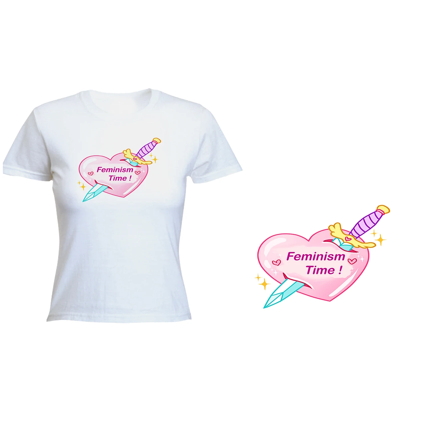 T-SHIRT FOR WOMAN LOGO HOUR FEMINIST T-shirt