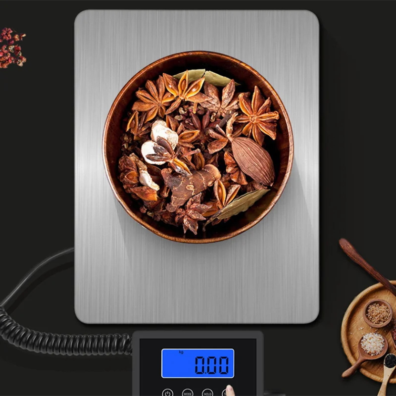 Display Separation Platform Scale 180kg/50g High Precision Logistics Parcel Scale Portable Durable Scale Pet Scale Kitchen Scale