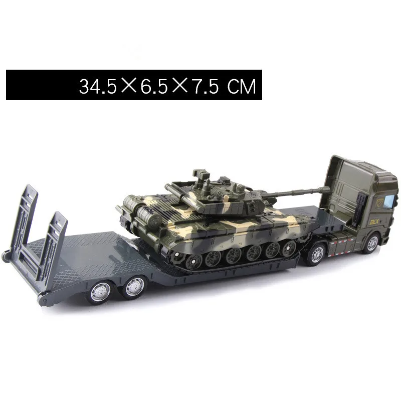 1:50 plastic flatbed trailer transporter model,high simulation construction truck excavator forklift toy,free shipping