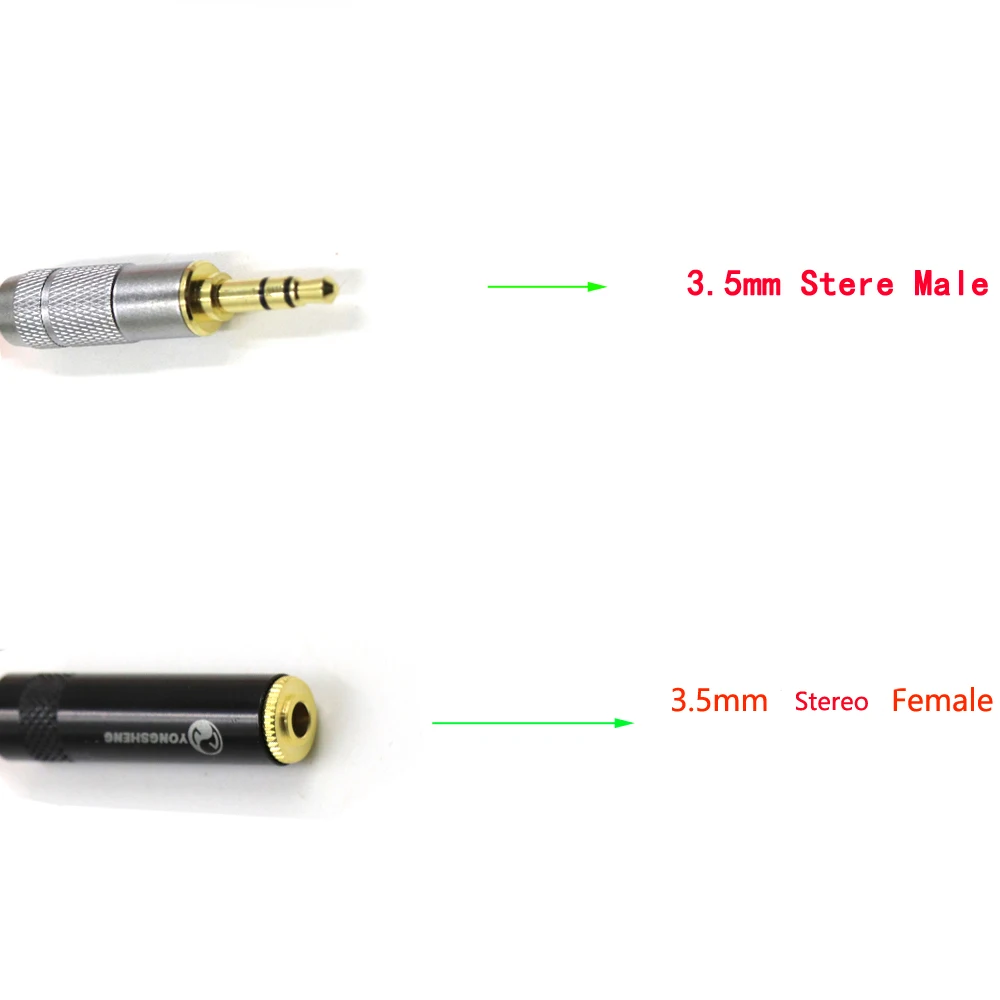 Cavo adattatore Audio da 3.5mm Strero maschio a 3.5mm Strero maschio a mm Strero femmina