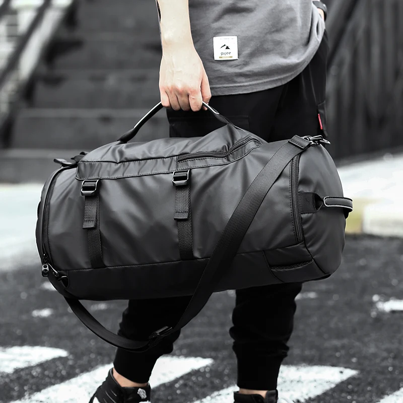 Multifunctional Gym Bags For Men Large Capacity Travel Unisex Solid Handbag Waterproof Wowmen 15.6 Laptop Backpacks