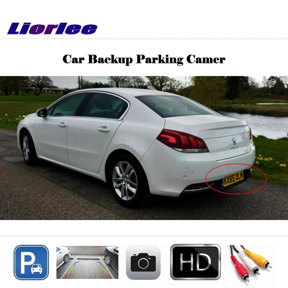 For Peugeot 508 2011-2016 Car Rear View Back Camera Display Rearview Reversing Parking HD CCD OEM CAM Accessories