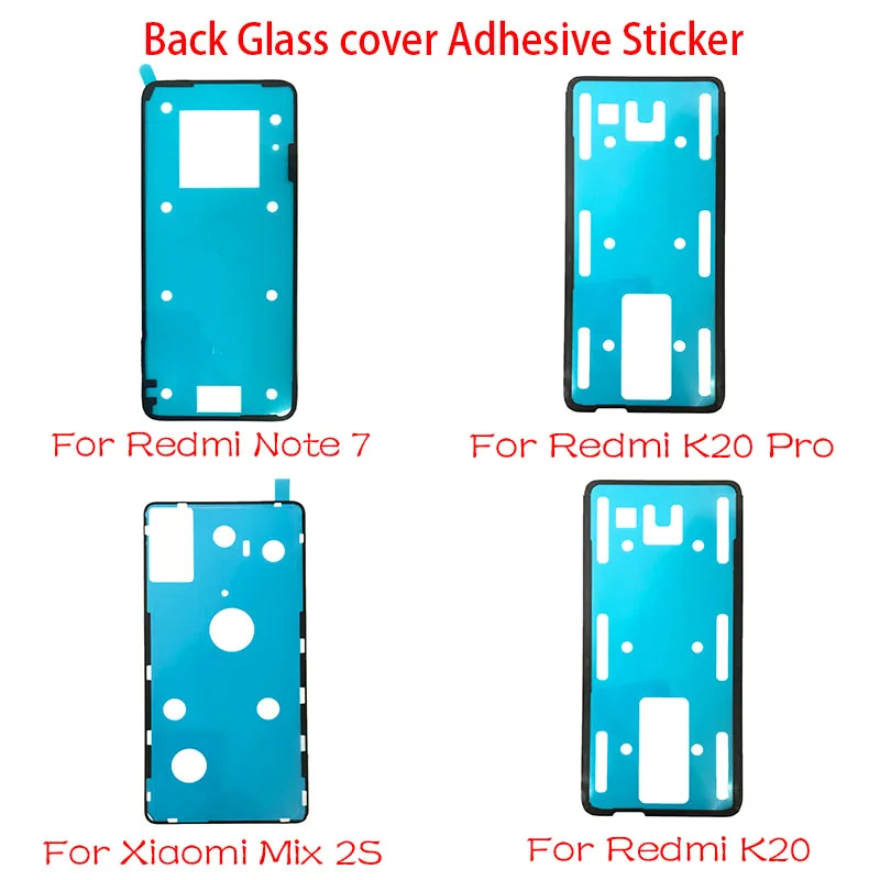 Adhesive Sticker Back Housing Battery Cover Glue Tape For Xiaomi Mi 9 9T Mix 2S Redmi Note 7 8 K20 Pro K30 pro Poco X2 9S 9 Pro image 2