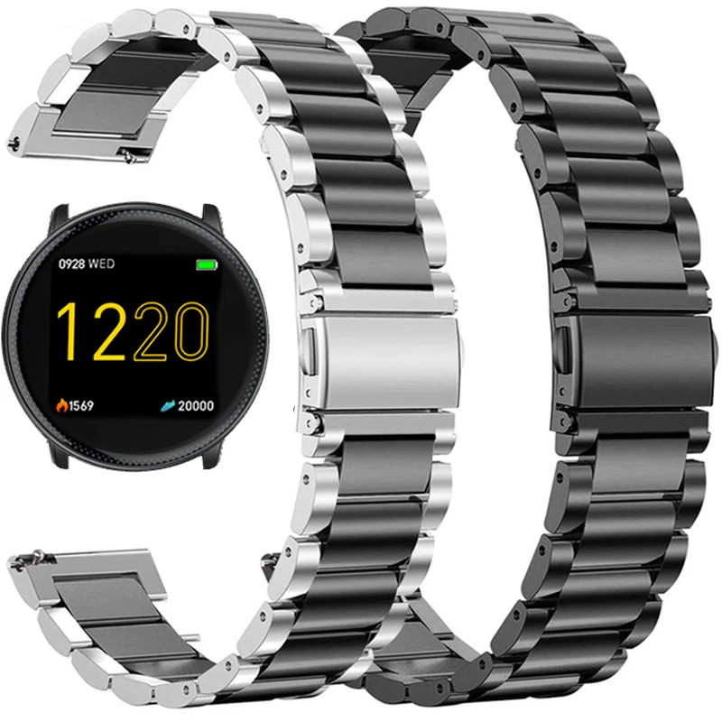 

Stainless Steel Band For Umidigi Uwatch 2S/3S Straps For Umidigi Urun/Uwatch Metal Quick Release Bracelet Smart Watch Accessory