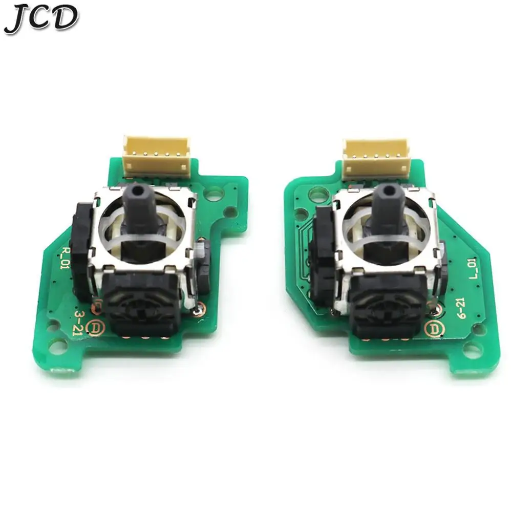 JCD Right Left Analog Joystick Thumb Stick Sensor Module with PCB Board For Wii U Gamepad WiiU Pad Controller