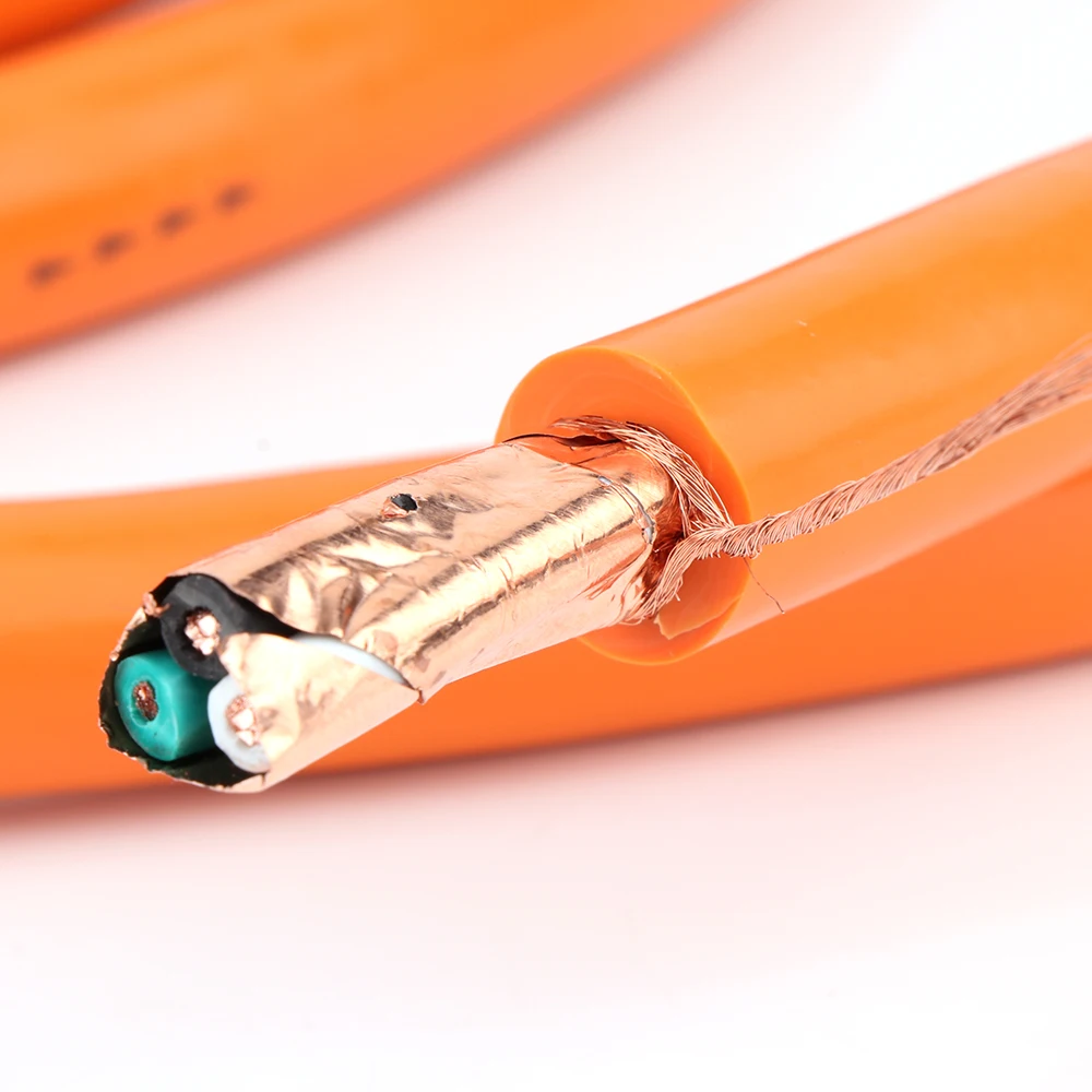 Preffair D505 (Linn K-800 style) 5N OCC copper audio power cable HiFi audio power wire,AC supply power line