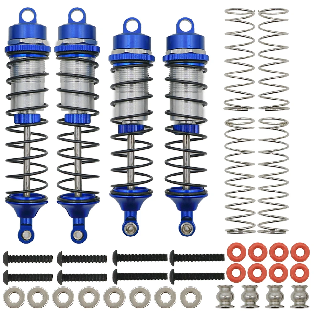 Aluminum Front&Rear Shock Absorber Assembled Full Metal for Arrma 1/10 Granite BIGROCK SENTON Typhon replace AR330550 AR330551