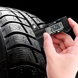 Digital Car Tire Tread Depth Measurer LCD Tyre Tread Gauge For Car Tire 0.25mm Measurer Tool