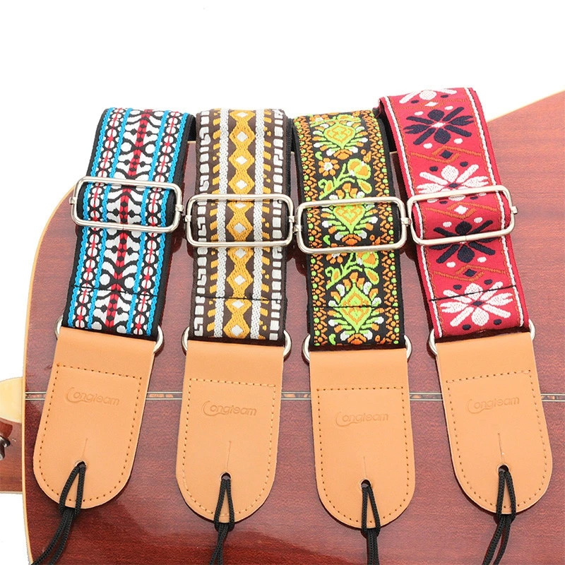 Gitaarband Folk Eletric Guitarra Akoestische Ukulele Bas Accessoires Onderdelen Gepersonaliseerde Meer Kleuren
