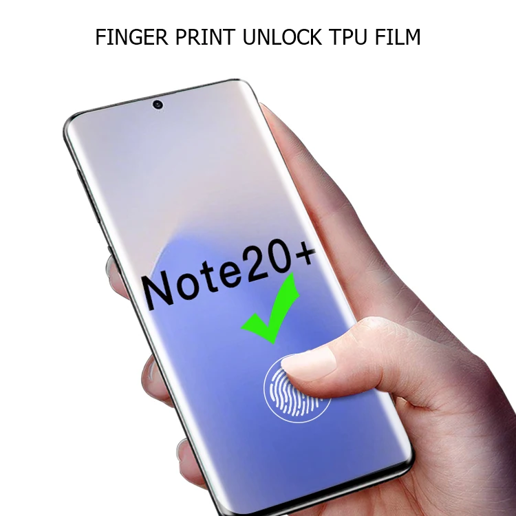 Protector de pantalla 4 en 1, película de hidrogel suave para Samsung Galaxy Note 20 Ultra Note20, película protectora para samsung, no vidrio