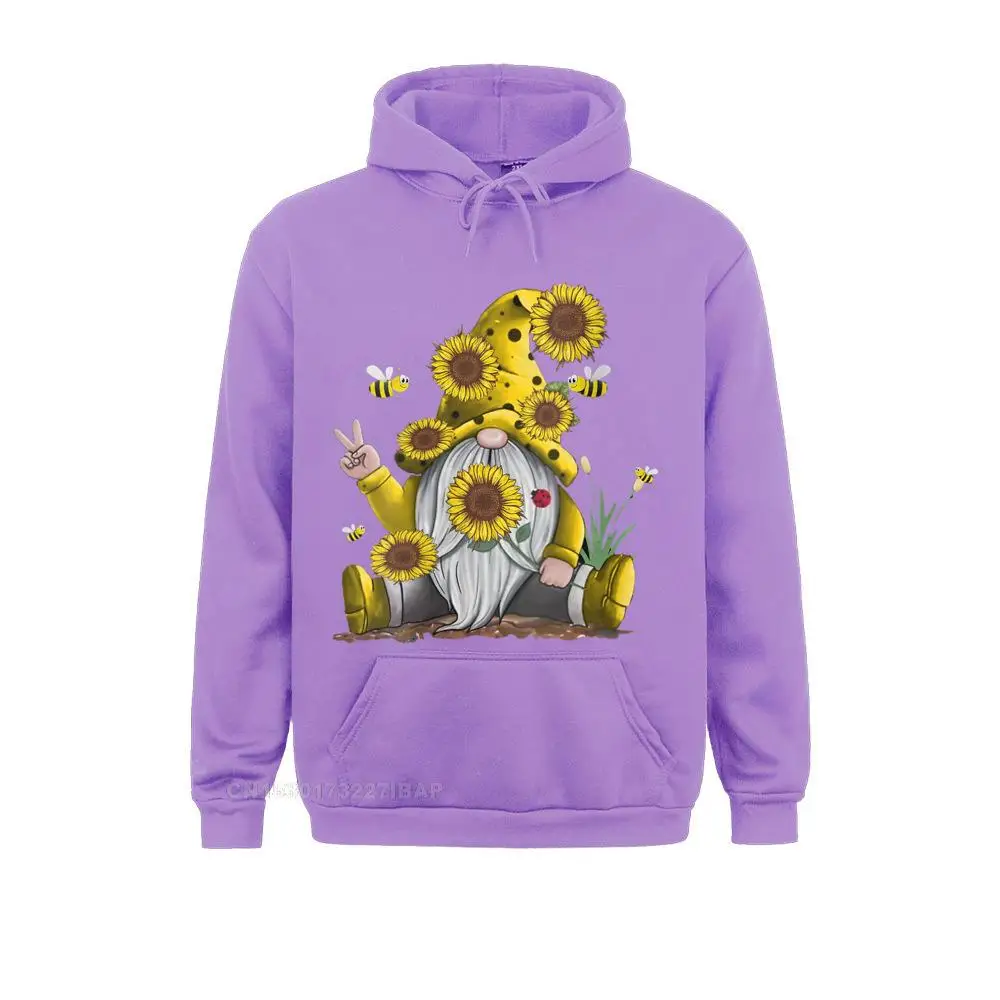 Womens Sunflower Gnome With Bee Funny Hippie Gnome O-Neck Men 2022 Newest 3D Style Hoodies Sweatshirts Leisure Sportswears