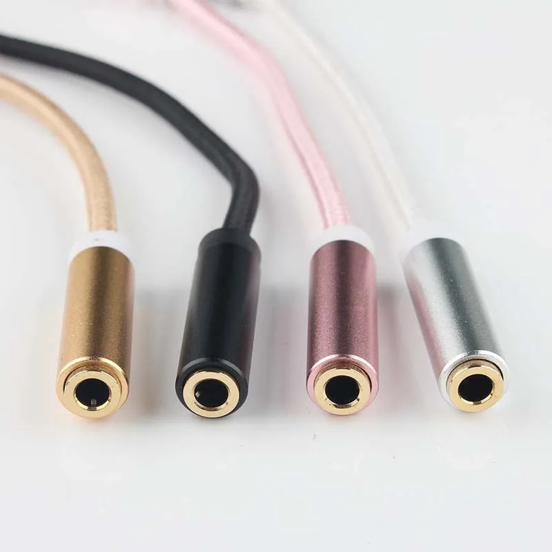 Adaptateur type-c à 3.5mm max2, prise casque, câble Audio AUX, pour téléphone intelligent Nokia Xiaomi Huawei Type C