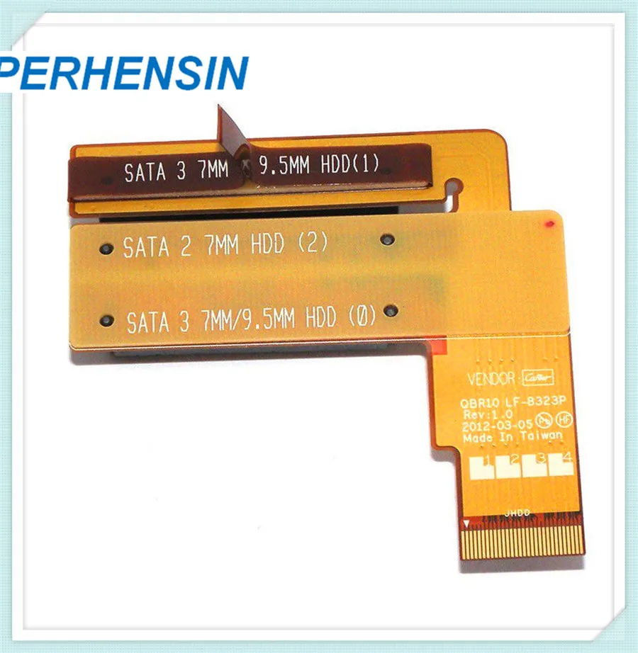 FOR Dell FOR Alienware M18x R2 Hard Drive HDD Flat Flex Cable Connector QBR10 LF-8323P
