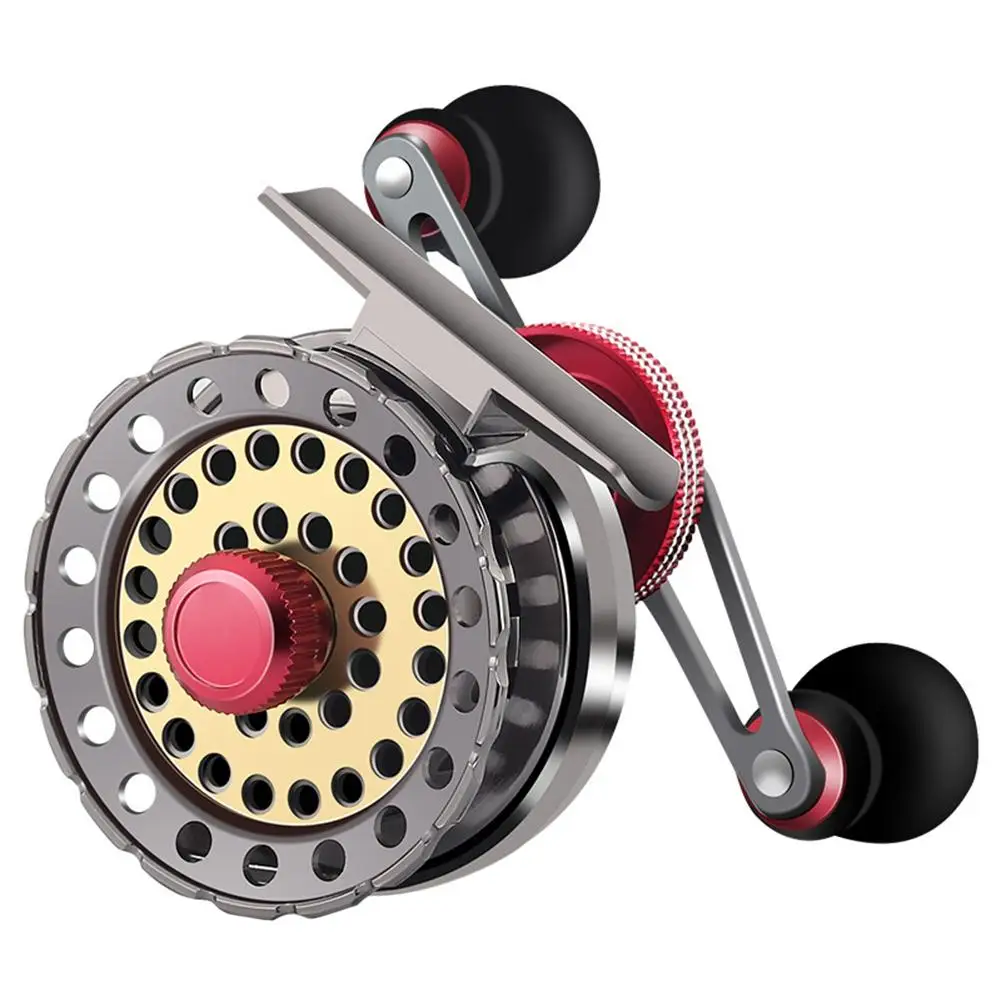 

Fly Fishing Reel 6+1 BB Left Right Hand 2.6:1 Intelligent Control Metal Fishing Wheel for Fishing Rod