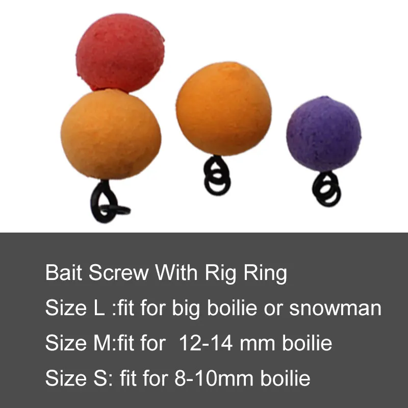 Boilies Flotantes Maíz Carpa - Tornillo Conector - imagen 4