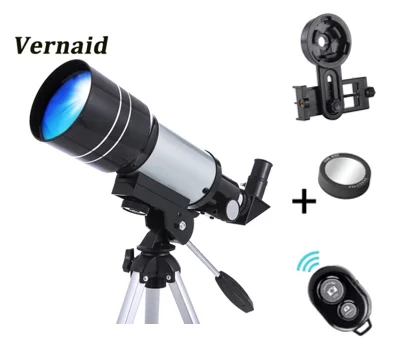 Astronomical Monocular Telescope  with Tripod Barlow Lens Eyepiece Moon Filter For Astronomic Space kids gifts