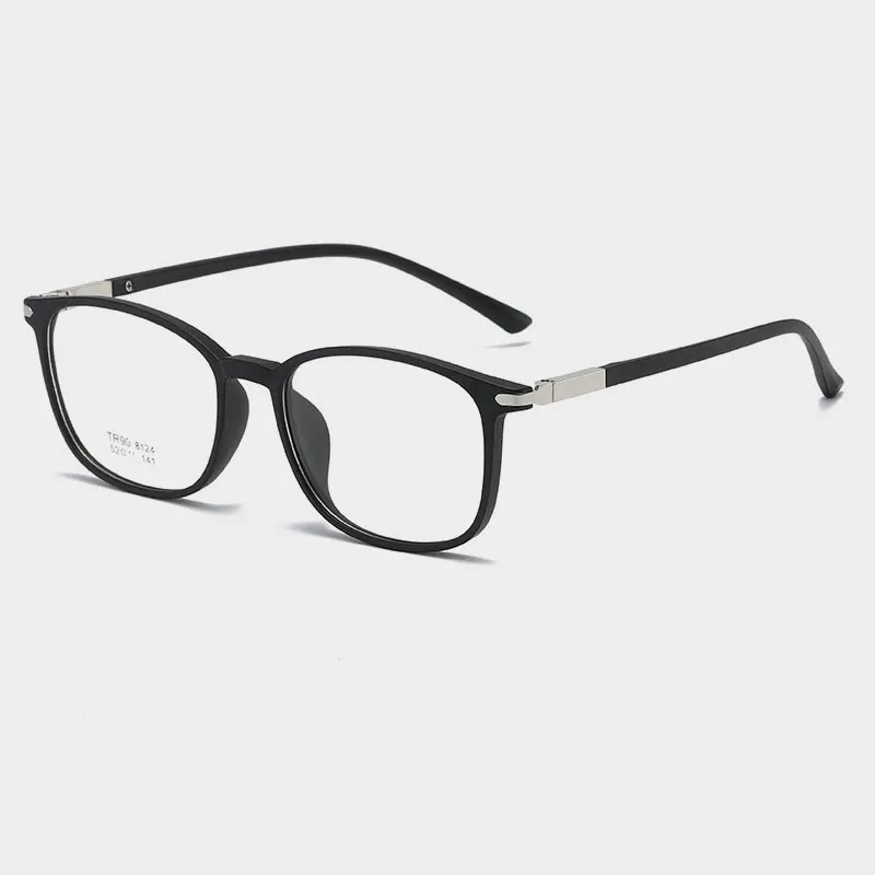 Gafas ópticas cuadradas ultraligeras TR90 para hombre y mujer, lentes ópticas para presbicia, con montura TR90, de diseñador de marca, Oculo 8124